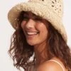 Mandalay Crochet Hat - Natural -Fashion Swimwear Store 71909 HT Natural 1