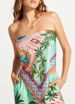 On Vacation Scarf - Azure -Fashion Swimwear Store 71932 Azure 10