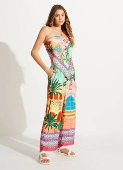 On Vacation Scarf - Azure -Fashion Swimwear Store 71932 Azure 8