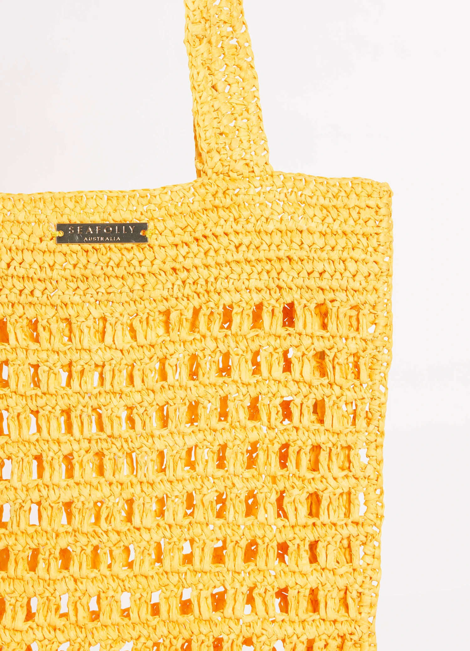 Casa Woven Tote Bag - Sunflower 5 Casa Woven Tote Bag - Sunflower - Image 3