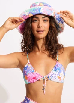 Under The Sea Bucket Hat - White