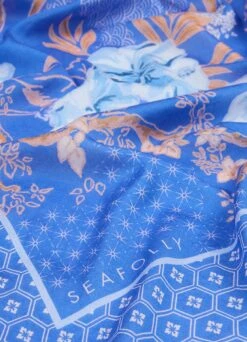 Eden Scarf - Azure -Fashion Swimwear Store 71979 Azure 5