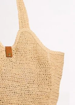 Mirage Woven Tote Bag - Natural -Fashion Swimwear Store 71986 BG Natural 4