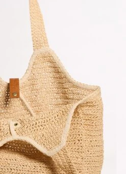 Mirage Woven Tote Bag - Natural -Fashion Swimwear Store 71986 BG Natural 5