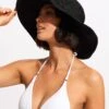 Lizzy Hat - Black -Fashion Swimwear Store S70403 Black 1